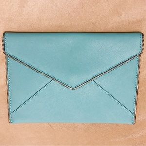 Rebecca Minkoff Leo zip-trim clutch - BNWOT